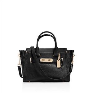 Coach Swagger 27 Pepple leather Satchel